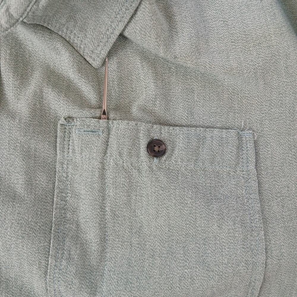 Prana Breathe Casual Button-up Shirt X-LRG missing tags green short sleeve - Picture 7 of 14